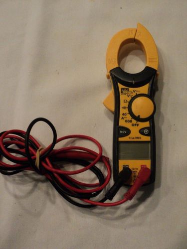 IDEAL 61-746 600 AMP CLAMP PRO CLAMP METER WITH TRUE RMS!!! NICE