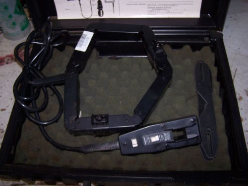 Amptran ct-50-1 clamp on current probe w/ case 0/5000 ac amps for sale