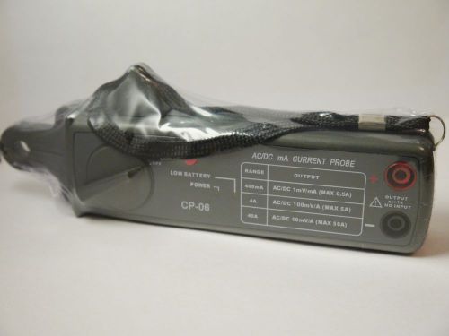 Kilter cp-06 ac/dc current probe (1ma to 40a range) jaw size max 6.5mm for sale