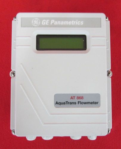 GE Panametrics AT 868 AquaTrans Flowmeter AT868W-1-1-1-2 #W6