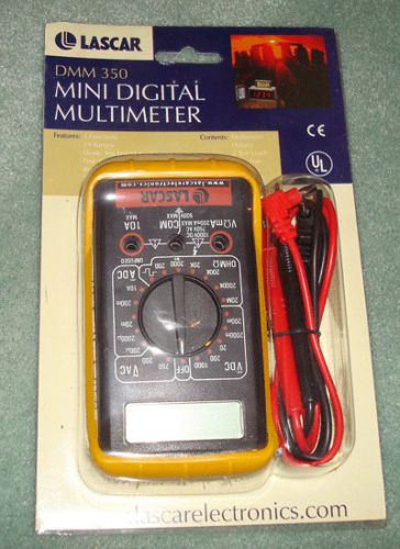 Lascar DMM350 Mini Digital Electric Multimeter Brand New