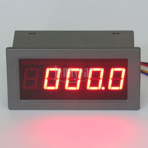 0-300.00a dc 5v current measurement digital ammeter panel ampere meter red led for sale