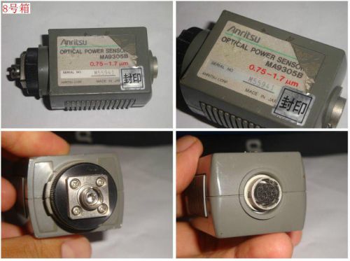 Used Anritsu MA9305B(0.75-1.7um)Optical Power Sensor W/O Sensor Cable