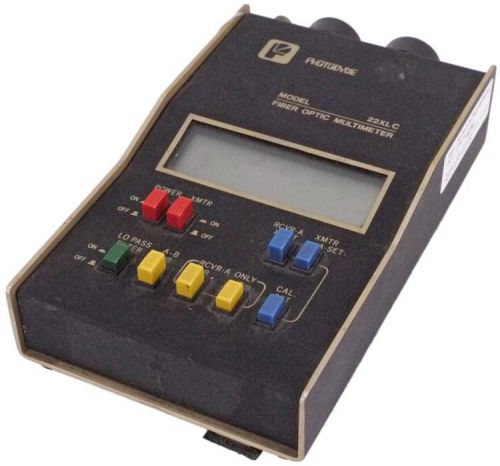 Photodyne Model 22XLC Fiber Optic Multimeter Tester Analyzer Power Meter