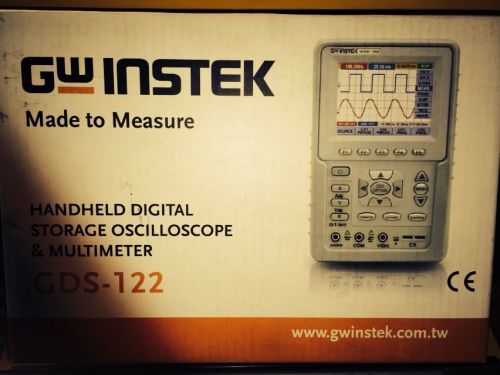 GDS-122 Digital Ociliscope &amp; True RMS Multimeter (GW INSTEK)