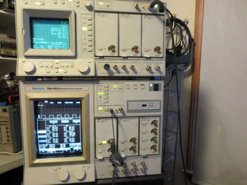 Tektronix 500mhz 11302a counter/timer/oscope w/11a71 amps &amp; pass all self tests! for sale