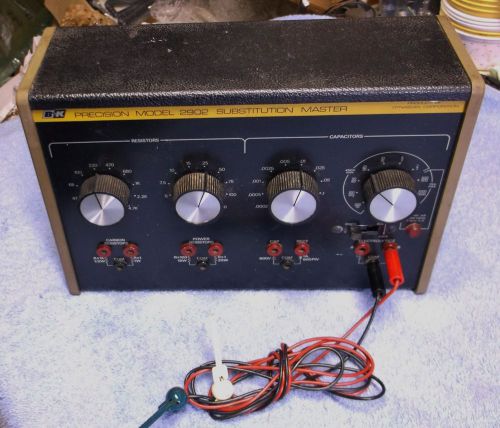 B&amp;K model 2902 Substuitution Master Resistor/Capacitor Substitution Box