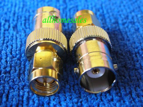 3,bnc jack female to sma plug male coaxial adapter n2 for sale
