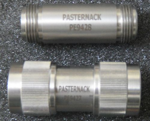 Pasternack Precision N Adapters (m-m &amp; f-f)