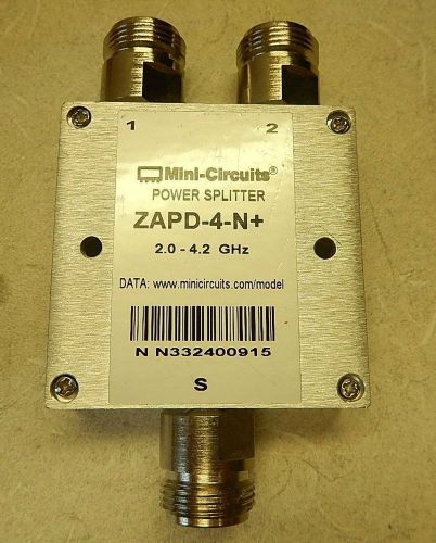 Mini-Circuits ZAPD-4-N+ 50? 2 4.2 GHz Power Splitter Combiner 062