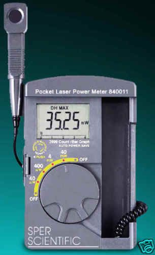 Sper scientific laser pocket power meter for sale
