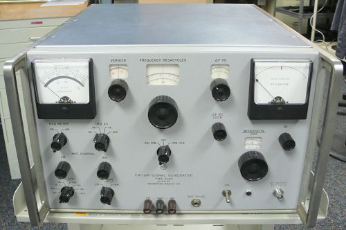 Hp hewlett packard boonton model 202h fm-am signal generator for sale