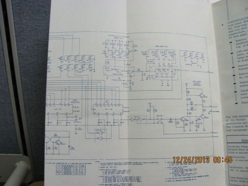 DATA PRODUCTS MANUAL PG-404: Pattern Generator - Schematics, product #20047