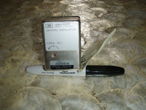 HP 10811 Crystal (10811A type output) Oscillator 9.9999996 MHz TESTED sn 8778