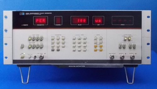 Agilent / hp 8160a with opt. 020,  pulse generators, 50mhz  (asset 1050) for sale