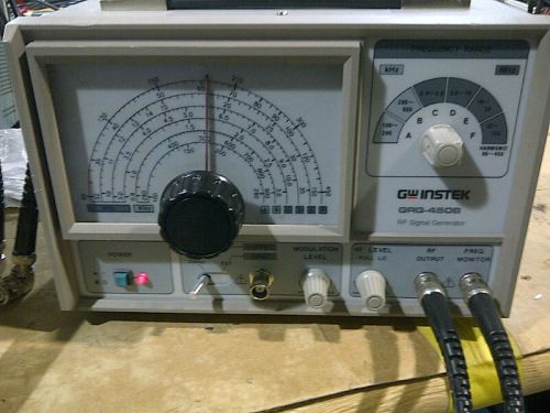 GW Instek GRG-450B RF Signal Generator - Fully Tested
