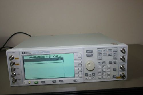 Hp e4432b esg rf signal generator 1e5 un8 un5 und,dual arb, calibrated, warranty for sale