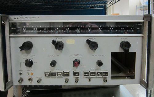 Hewlett packard hp 8690a sweep oscillator -as is for parts for sale