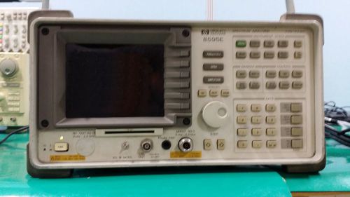 Agilent hp  8595e rf spectrum analyzer 9khz to 6.5ghz  w/opt?  failure, no power for sale