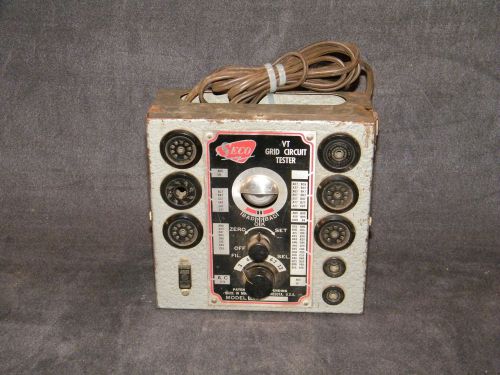 Seco vt grid circuit valve tube tester model gct-5 magic eye radio tv electronic for sale