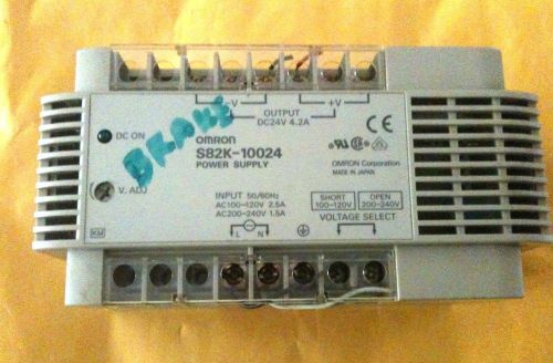 OMRON POWER SUPPLY S82K-10024 ~ GREAT LOW PRICE