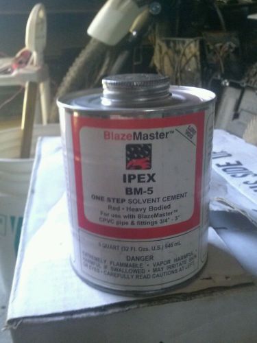 (3 case of 12) blaze master ipex bm 5 pvc cement for sale
