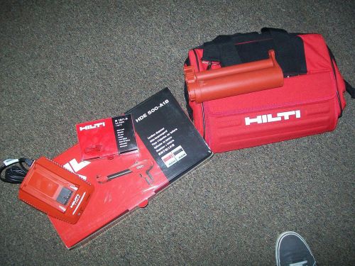 Hilti HDE 500 A18 epoxy kit