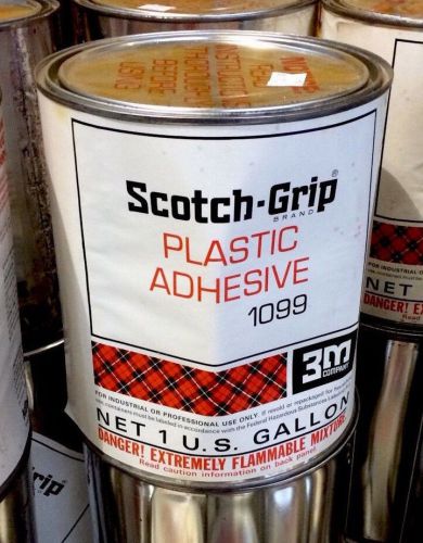 1 Gallon - 3M SCOTCH-Weld-Grip -1099 - Plastic Adhesive Glue - NEW - MSRP $150!