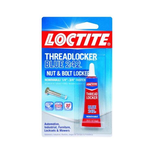 LOCTITE Blue 242 threadlocker 6 ml nut &amp; bolt locker removable