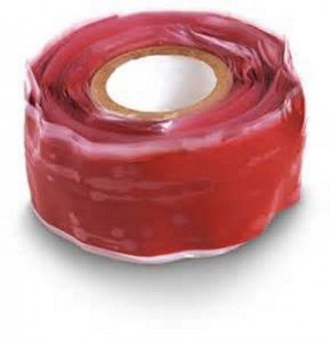 3 rolls Bright Red Silicone self-Fusing Tape  1&#034; x 10&#039;
