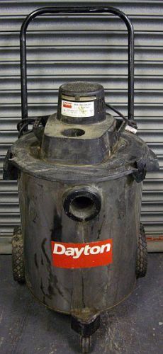 Dayton 2Z973D Shop Vac Vacuum Wet/Dry Cleaner 10 Gallon