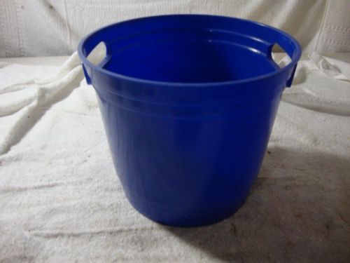 Plastic Blue Bucket With Two Handles, New