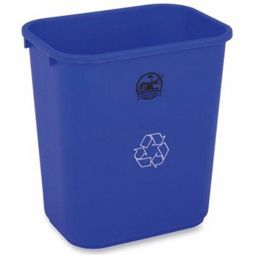 Genuine Joe Recycling Wastebasket, 28-1/2 Quart, 14-1/2&#034;x10-1/2&#034;x15&#034; (GJO57257)