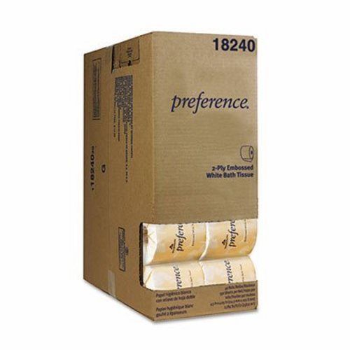 Preference two-ply embossed toilet paper, 40 rolls (gpc1824001) for sale