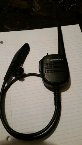 Motorola HT 750 lapel mic
