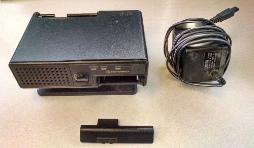Motorola Minitor III IV 3 4 Amplified Fire Pager Desk Battery Charger NYN8348A