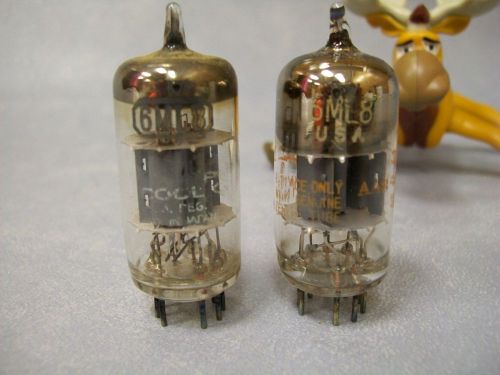 6ML8 Vacuum Tubes  Lot of 2  Philco &amp; Zenith