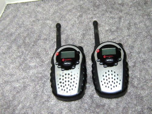 COLUMBIA TELECOMMUNICATIONS  FRS 2 WAY RADIO PAIR FRS22SPR-2 UP TO 2 MILE RANGE