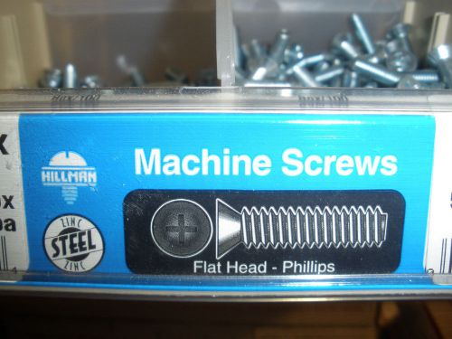 10-32 flat head phillips drive screws zinc (462) pcs. mixed length  3/8&#034; - 3&#034; for sale