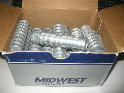 23 - Midwest 04188 lag expansion shields, Drill Size: 3/4 Zinc