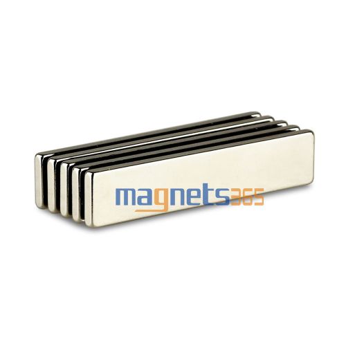 5pcs N35 Super Strong F50 x 10 x 2.5mm Magnets Block Cuboid Rare Earth Neodymium