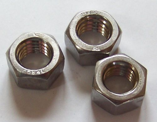 50 Qty-18-8 Stainless Steel Hex Nut 3/8-16(13236)