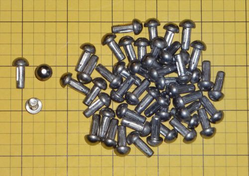 Stainless steel solid rivets 3/16&#034; x 1/2&#034;, 50 pieces for sale