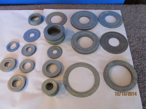 ELECTRICAL REDUCING WASHERS ( Lot of 166 of various sizes )