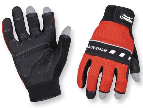 New condor mechanics half tradesman gloves size l 2xta3 for sale