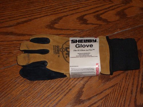 firefighter gloves-Shelby Firewall knitted wrist fire fighter-xs-rt7100 barrier