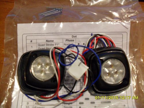 Rontan QuasarDot Emergency Warning Lights - Pair (Whelen, Code3, Federal Signal)