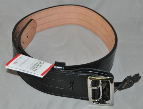 Gould &amp; Goodrich B59-34Fl4R Lined Duty Belt, 4 Row Stitched fits 34-Inch Waist