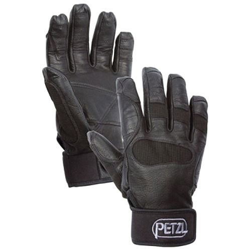 Petzl cordex plus  rappeling climbing gloves Black Med K53MN