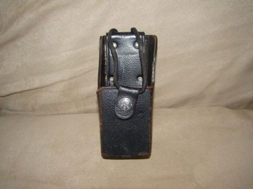 BEE Electronics  Radio Carry Case Leather Holster Radio Holder